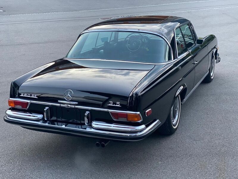 Gebraucht Mercedes 280 SE 200 PS (147 kW) 1970 Schwarz Coupé