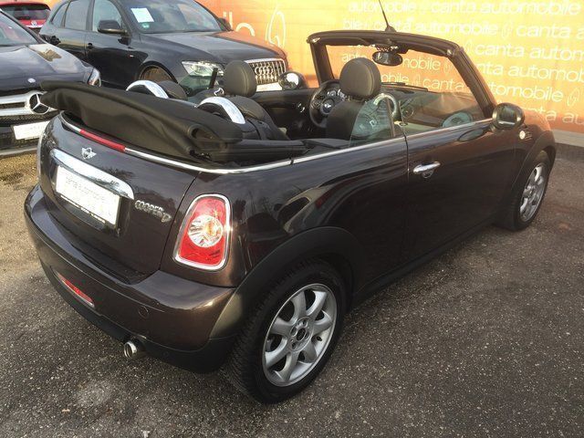 Gebraucht Mini Cooper D Cabriolet 112 PS (82 kW) 2014 Braun metallic Cabrio