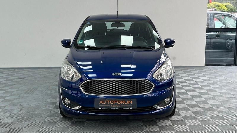 Gebraucht Ford Ka Plus Cool & Sound Edition 86 PS (63 kW) 2017 Blau Kleinwagen
