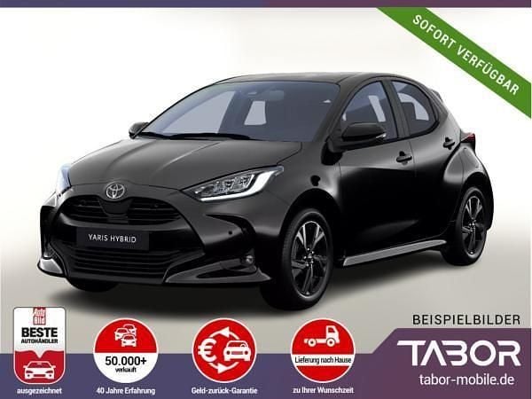 Schwarz (mystic schwarz metallic) Neu 2025 Toyota Yaris Kleinwagen | 23.061 € (Guter Preis) - Bild 1/4