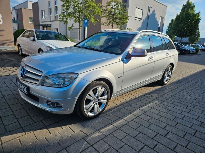 Silber Gebraucht 2008 Mercedes C220 Avantgarde Kombi | 5.299 € (Fairer Preis) - Bild 1/4