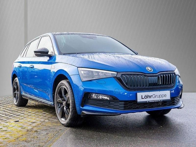 Gebraucht Skoda Scala Monte Carlo 150 PS (110 kW) 2022 Raceblau metallic Kleinwagen