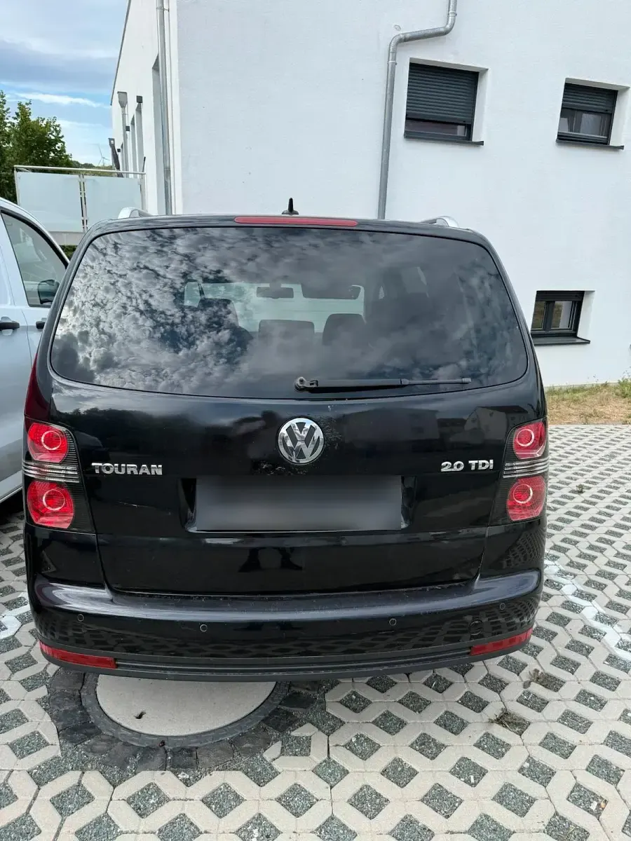 Gebraucht VW Touran 140 PS (102 kW) 2007 Schwarz Van / Kleinbus