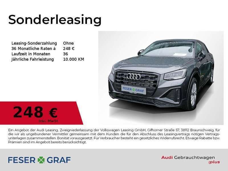 Daytonagrau perleffekt Gebraucht 2024 Audi Q2 Ambiente SUV | 32.740 € (Fairer Preis) - Bild 1/3