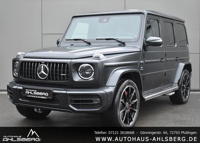 Designo nachtschwarz magno Gebraucht 2023 Mercedes G63 AMG AMG SUV | 169.900 € - Bild 1/4