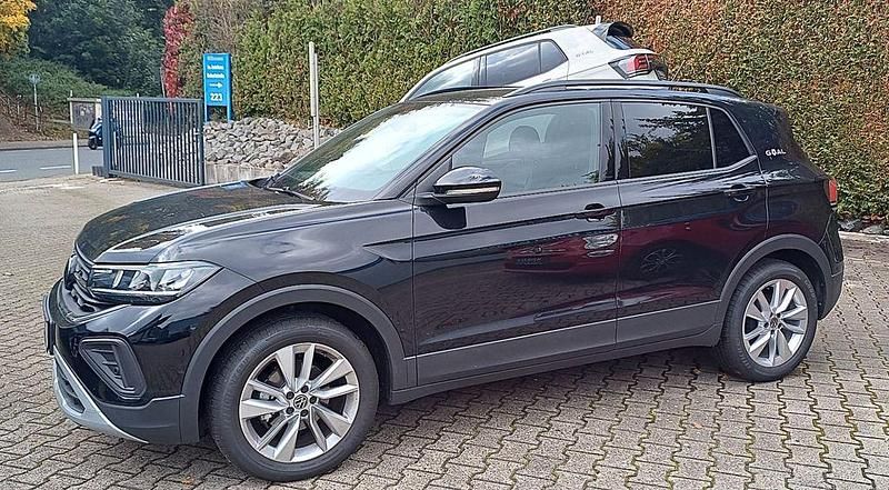 Schwarz Gebraucht 2025 VW T-Cross Goal SUV | 21.480 € (Superpreis) - Bild 1/4
