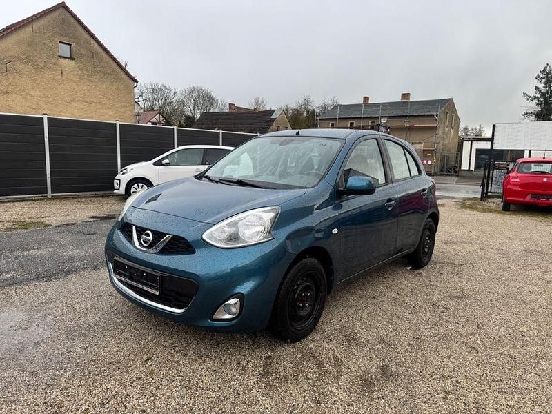 Gebraucht Nissan Micra Acenta 98 PS (72 kW) 2014 Blau Kleinwagen