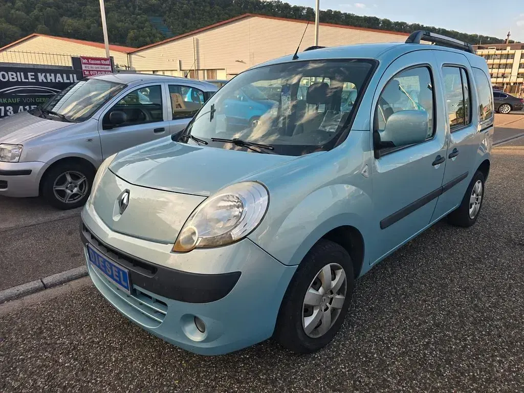 Gebraucht Renault Kangoo Privilege 86 PS (63 kW) 2009 Blau Van / Kleinbus