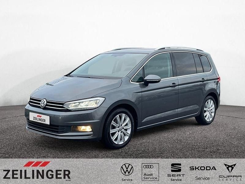 Indiumgrau Gebraucht 2019 VW Touran Highline Van / Kleinbus | 22.945 € (Guter Preis) - Bild 1/4
