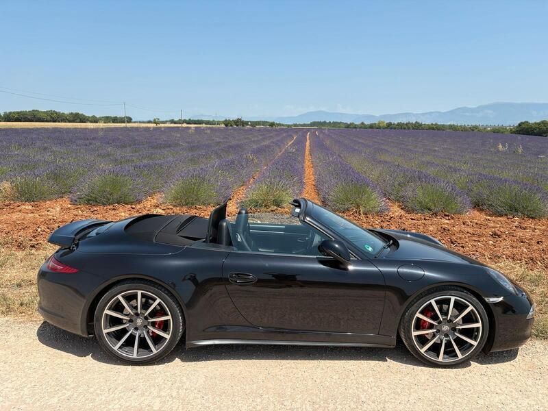 Schwarz Gebraucht 2015 Porsche 911 Carrera 4 Cabriolet Black Edition Cabrio | 68.991 € - Bild 1/4