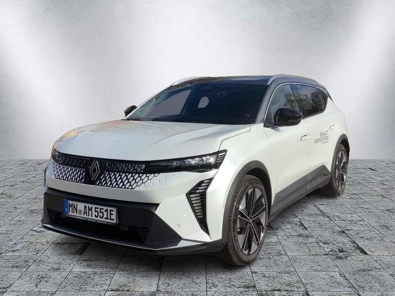 Perlmuttweiß metallic, dolomi Gebraucht 2024 Renault Scénic Techno Van / Kleinbus | 45.890 € (Fairer Preis) - Bild 1/4