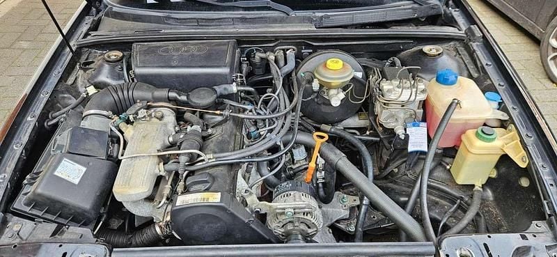 Gebraucht Audi Cabriolet 116 PS (85 kW) 1996 Schwarz Cabrio