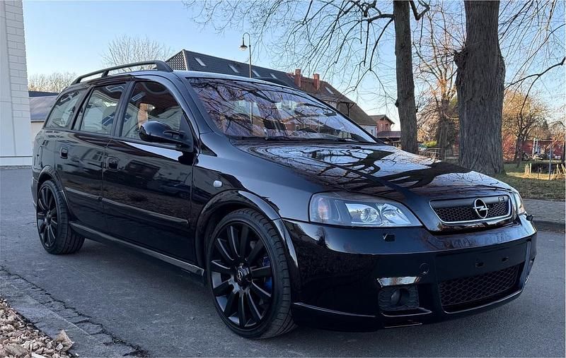 Gebraucht Opel Astra OPC 200 PS (147 kW) 2002 Schwarz Kombi