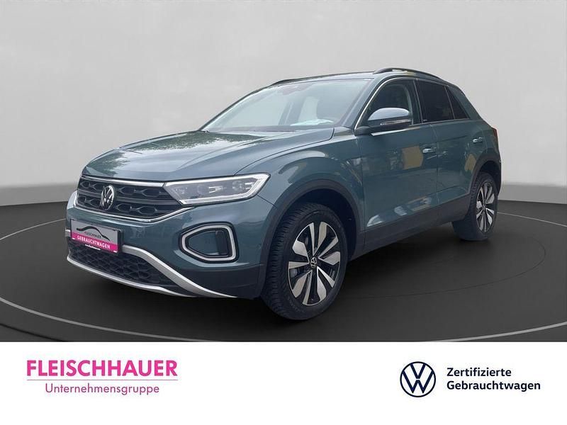 Blau Gebraucht 2024 VW T-Roc Move SUV | 26.980 € (Fairer Preis) - Bild 1/4
