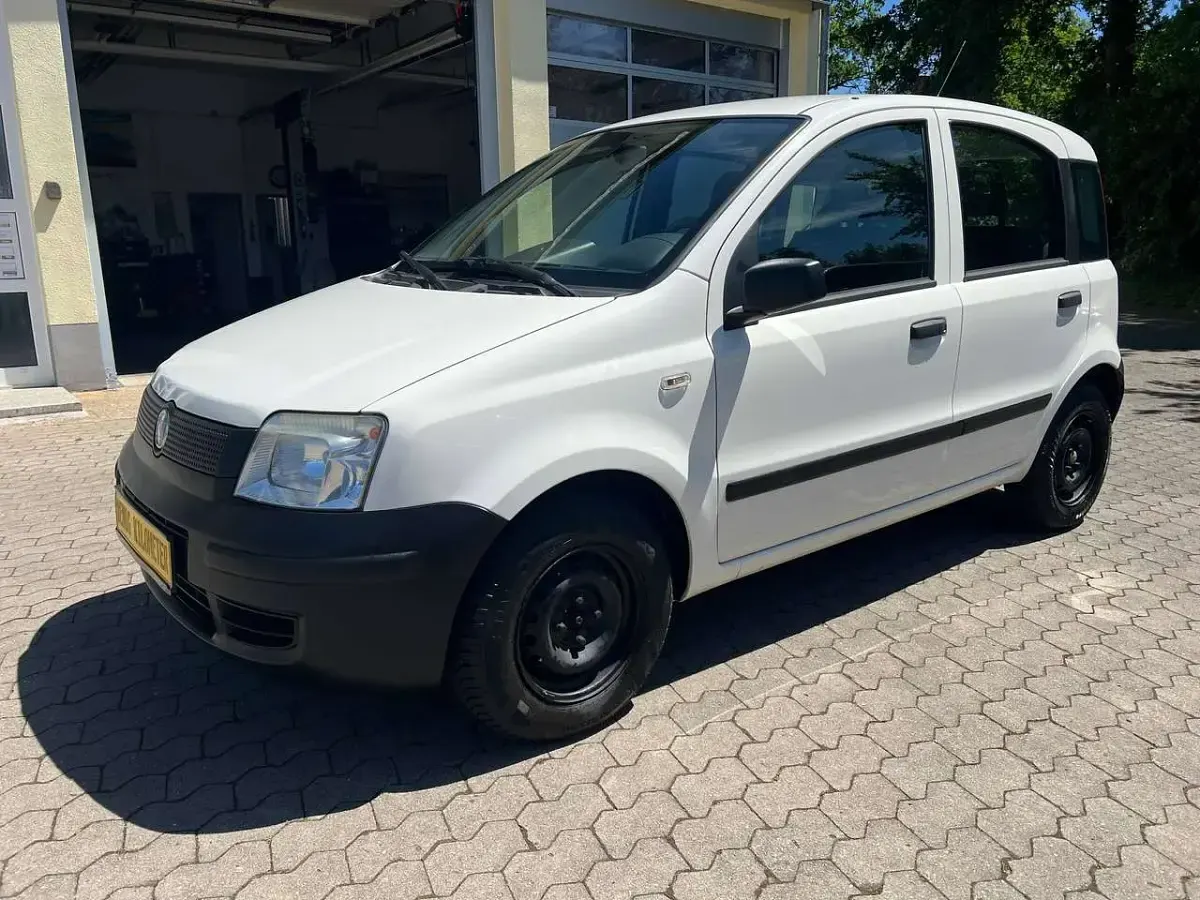 Gebraucht Fiat Panda Active 54 PS (39 kW) 2009 Weiß Kleinwagen