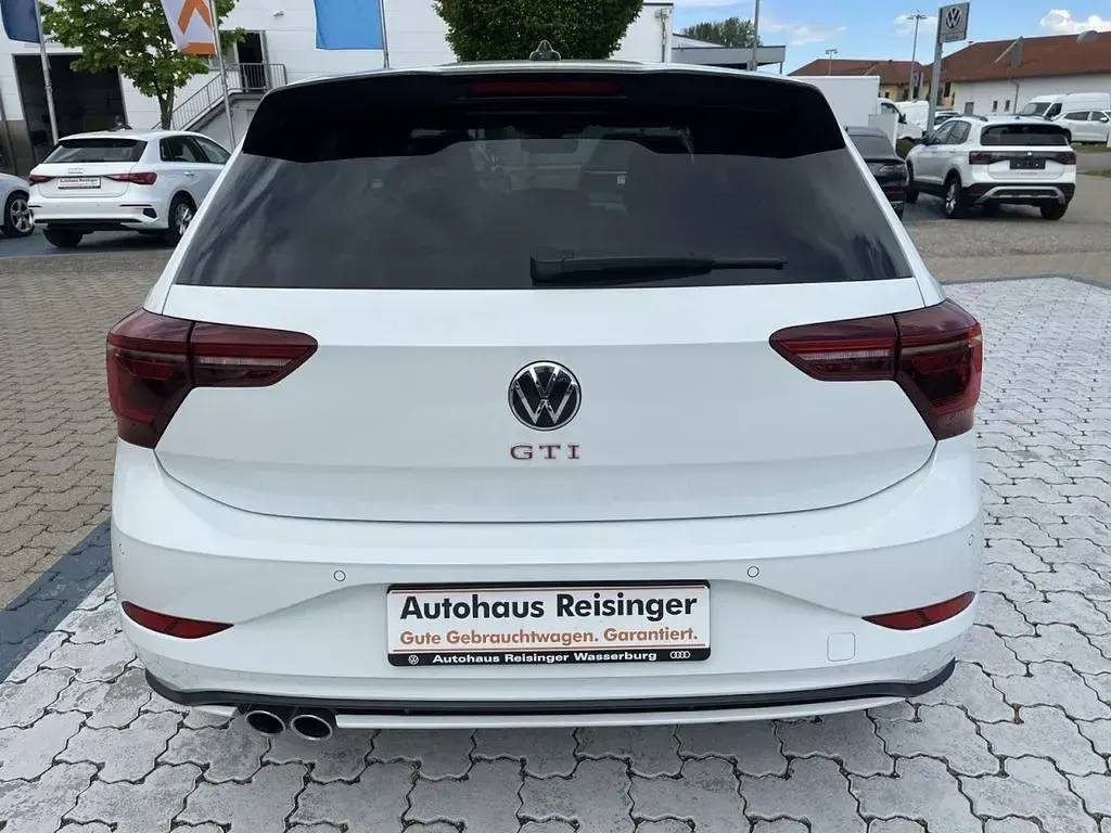Gebraucht VW Polo GTI 207 PS (152 kW) 2024 Pure white (weiß) Kleinwagen