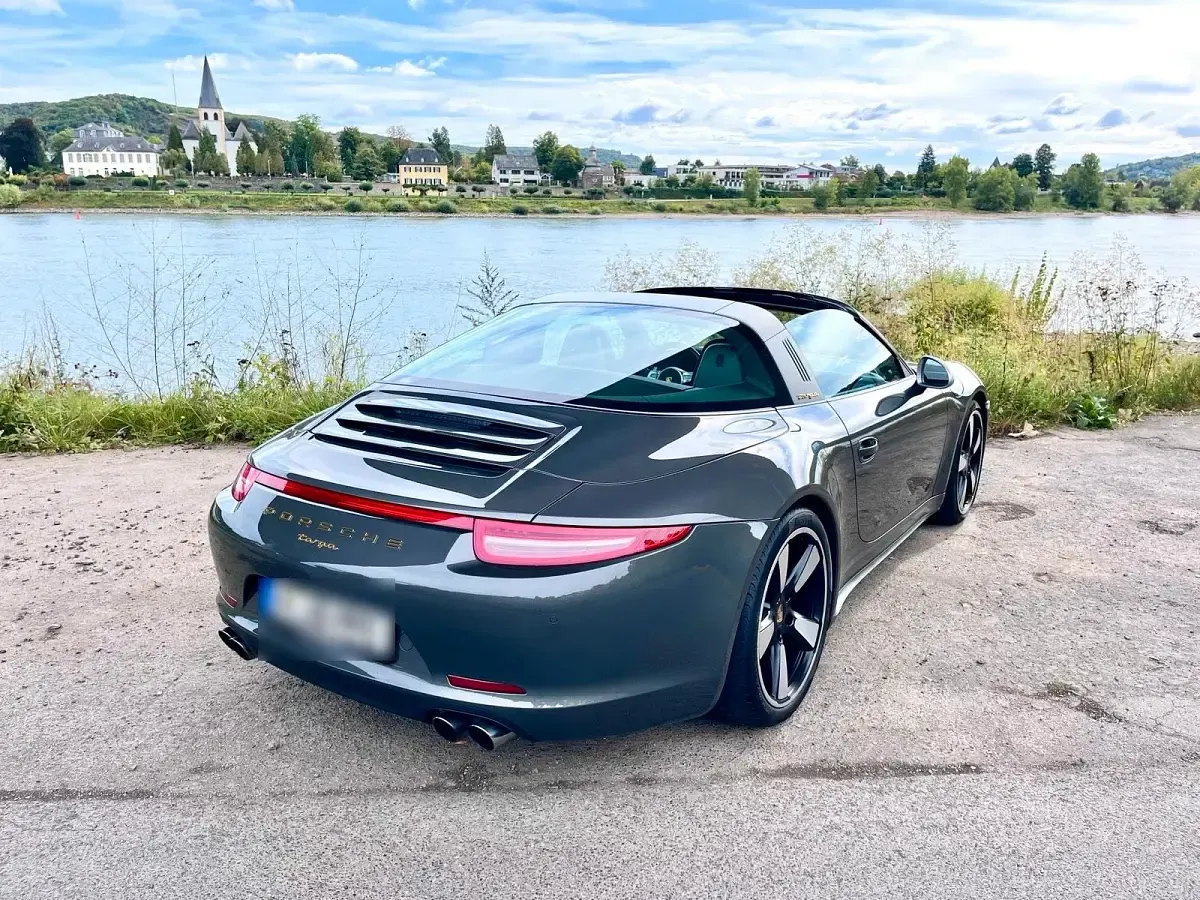 Usata Porsche 991 350 CV (257 kW) 2015 Grigio Cabrio