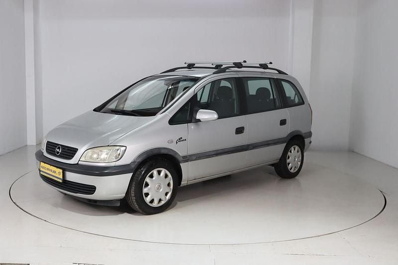 Grau Gebraucht 2001 Opel Zafira Van / Kleinbus | 790 € (Superpreis) - Bild 1/4