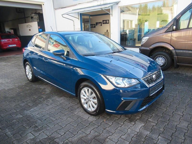 Gebraucht Seat Ibiza Style 75 PS (55 kW) 2017 Blau Kleinwagen