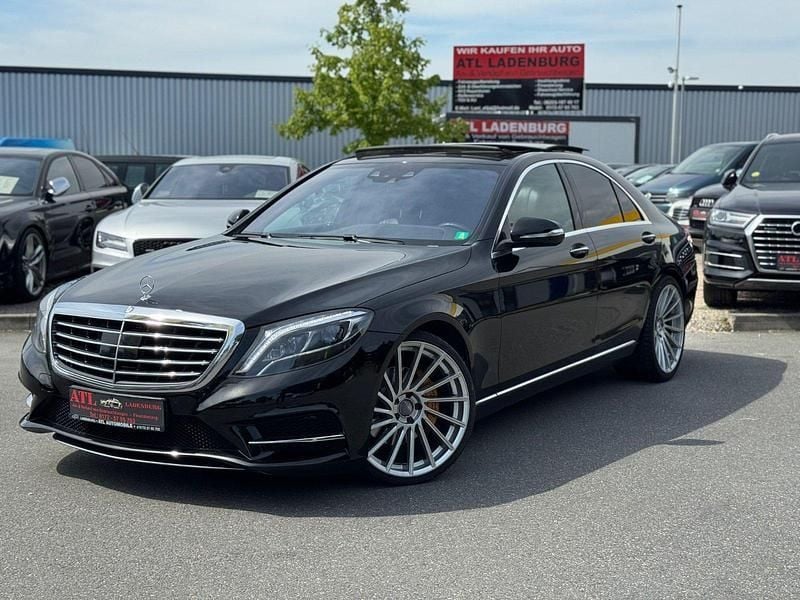 Schwarz Gebraucht 2014 Mercedes S350 Limousine | 23.950 € - Bild 1/4