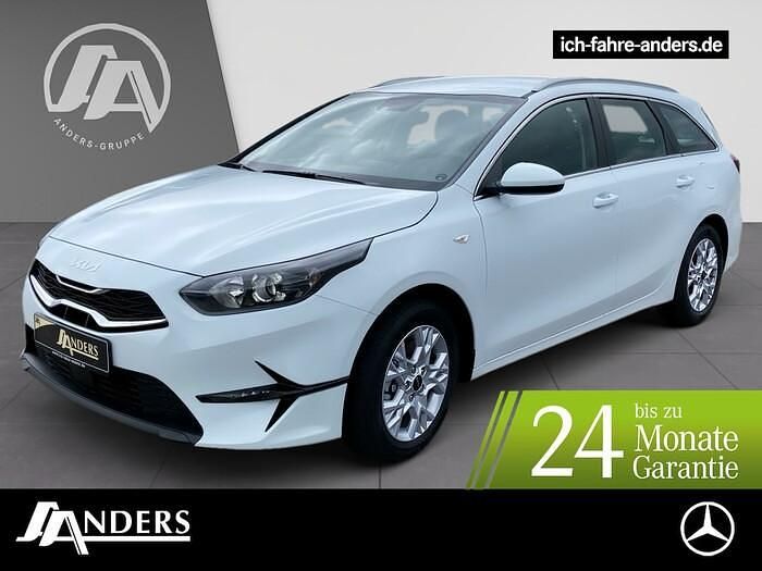 Weiß cararraweiß Gebraucht 2024 Kia Ceed Sportswagon Vision Kombi | 23.484 € (Superpreis) - Bild 1/3