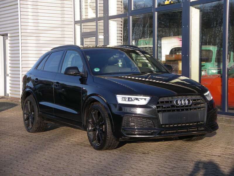 Schwarz Gebraucht 2017 Audi Q3 S-Line SUV | 18.600 € (Fairer Preis) - Bild 1/4