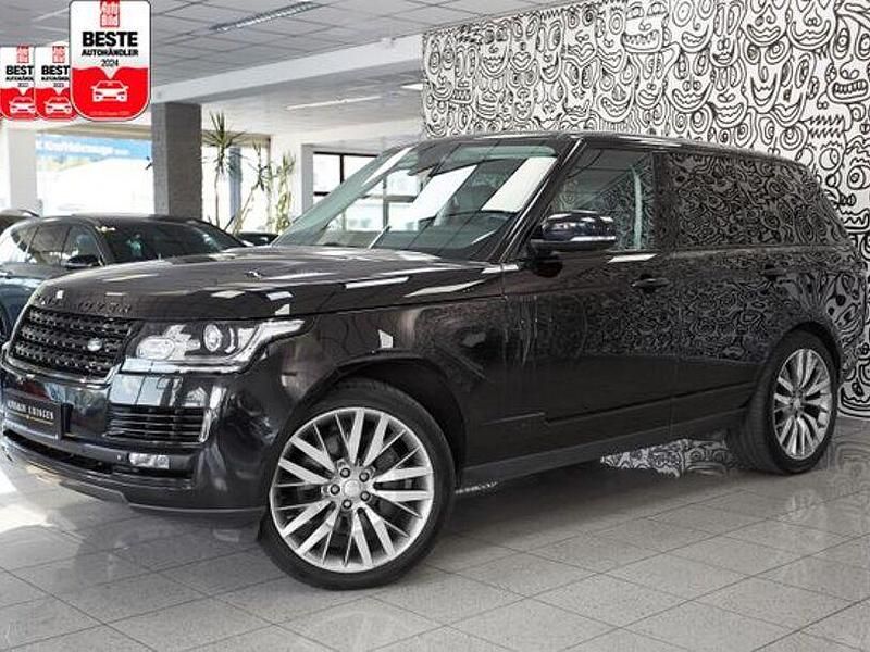 Schwarz Gebraucht 2014 Land Rover Range Rover Vogue SUV | 29.380 € (Fairer Preis) - Bild 1/3