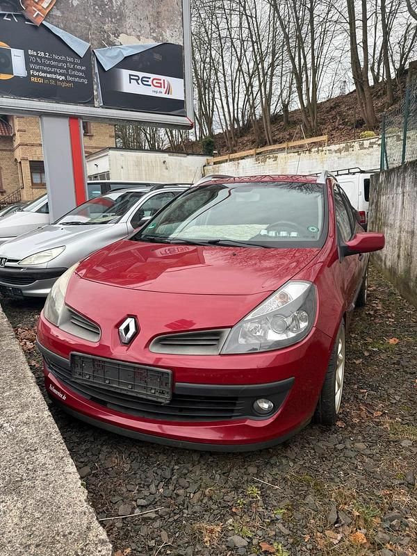 Gebraucht Renault Clio GrandTour 86 PS (63 kW) 2008 Rot Kombi