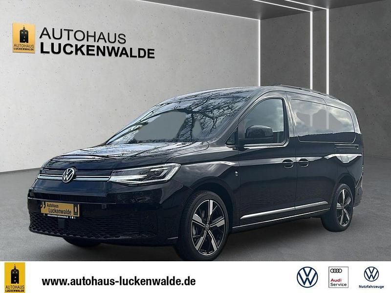 Neu VW Caddy Maxi Style 122 PS (89 kW) 2025 Schwarz Van / Kleinbus