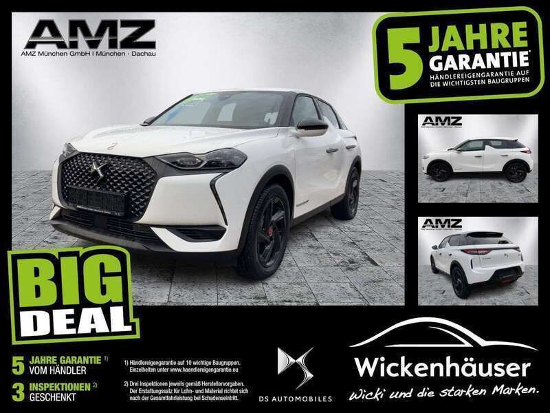Lack weiss banquise/typ aussen Gebraucht 2022 DS Automobiles DS3 Crossback E-Tense Performance SUV | 18.990 € (Fairer Preis) - Bild 1/4