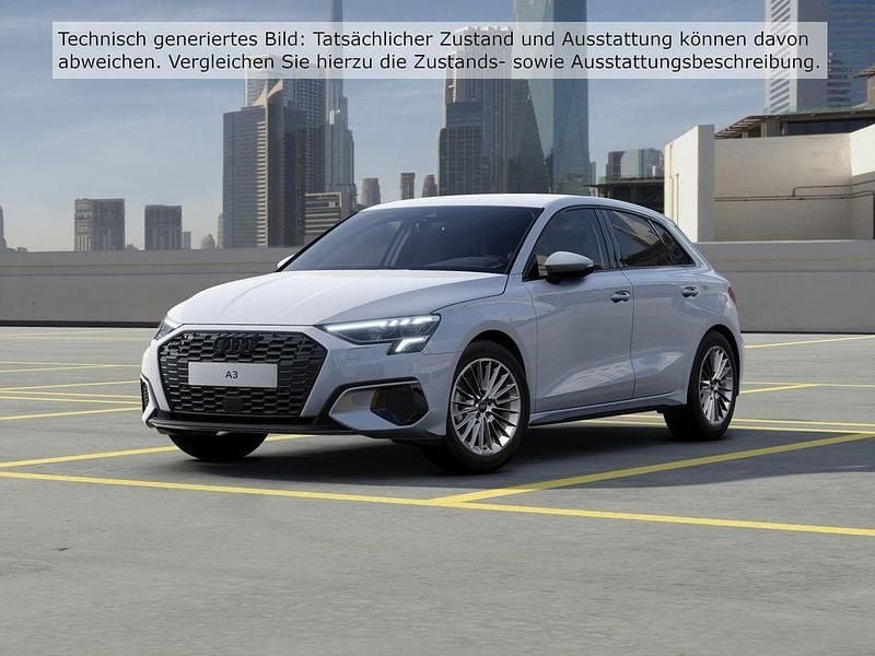 Ibisweiß Gebraucht 2022 Audi A3 Advanced Limousine | 27.350 € (Fairer Preis) - Bild 1/4