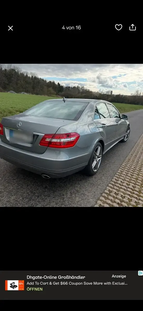 Gebraucht Mercedes E300 Avantgarde 231 PS (169 kW) 2011 Silber Limousine