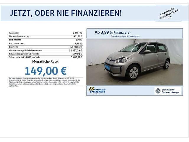 Gebraucht VW e-up! 61 kW (83 PS) 2021 Silber Kleinwagen