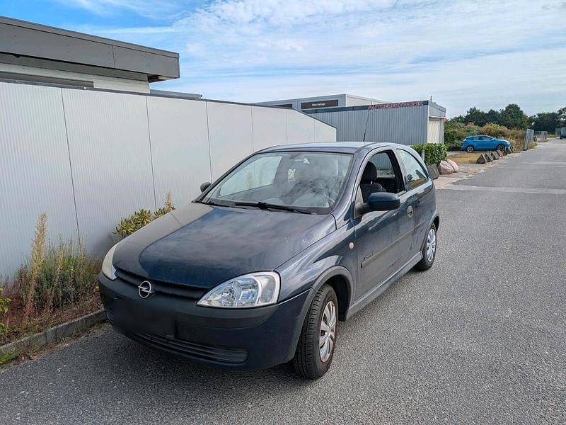 Blau Gebraucht 2002 Opel Corsa Comfort Kleinwagen | 300 € (Superpreis) - Bild 1/4