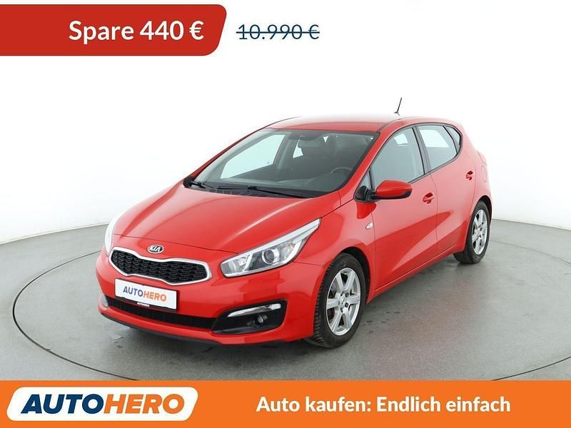 Rot Gebraucht 2016 Kia Ceed Edition 7 Kleinwagen | 10.550 € (Teuer) - Bild 1/3
