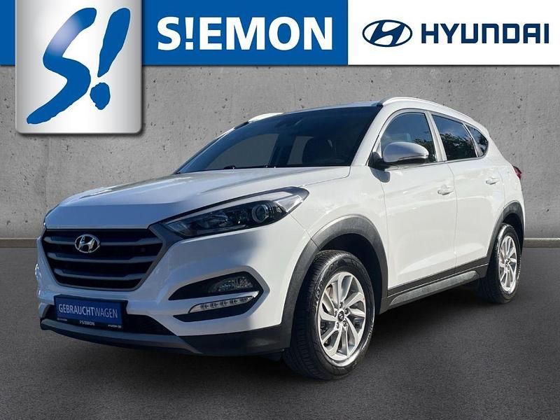 Sol (weiss Gebraucht 2016 Hyundai Tucson Intro Edition SUV | 14.430 € (Fairer Preis) - Bild 1/4