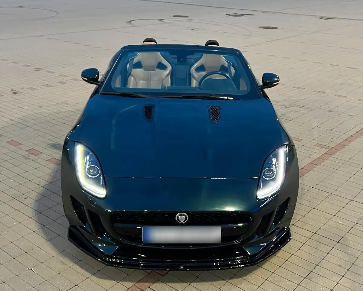 Gebraucht Jaguar F-Type R 340 PS (250 kW) 2013 Grün Cabrio