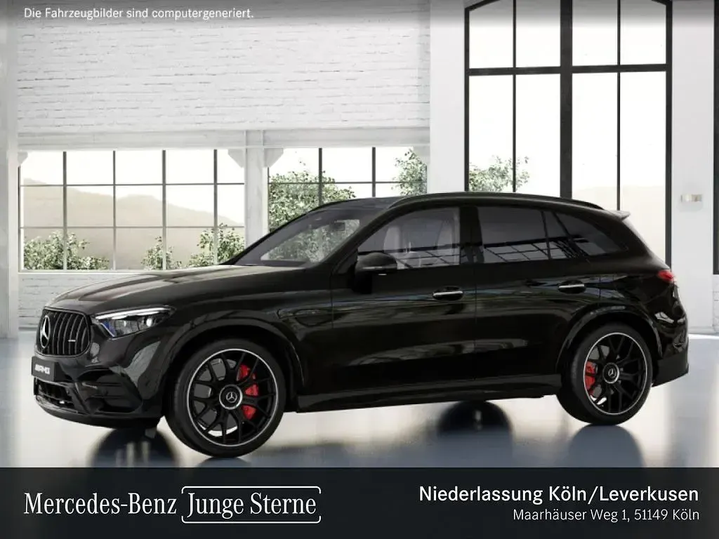 Gebraucht Mercedes GLC63 AMG AMG 476 PS (350 kW) 2025 Obsidianschwarz SUV
