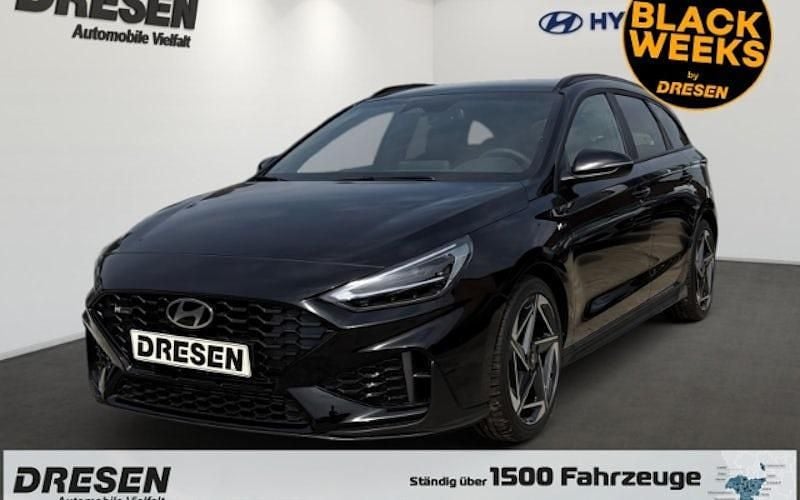 Schwarz Neu 2025 Hyundai i30 N Line Kombi | 29.690 € (Fairer Preis) - Bild 1/4