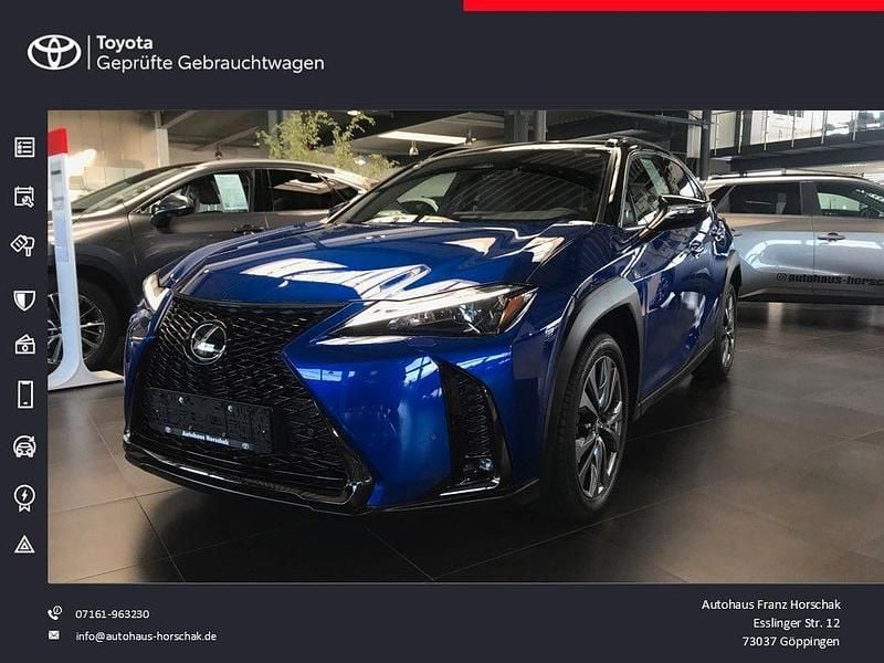 Flammblau Gebraucht 2024 Lexus UX 300h Sport Design Packet SUV | 34.790 € (Superpreis) - Bild 1/4