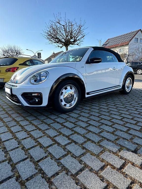 Gebraucht VW Beetle Cabriolet R-line 150 PS (110 kW) 2017 Weiß Cabrio