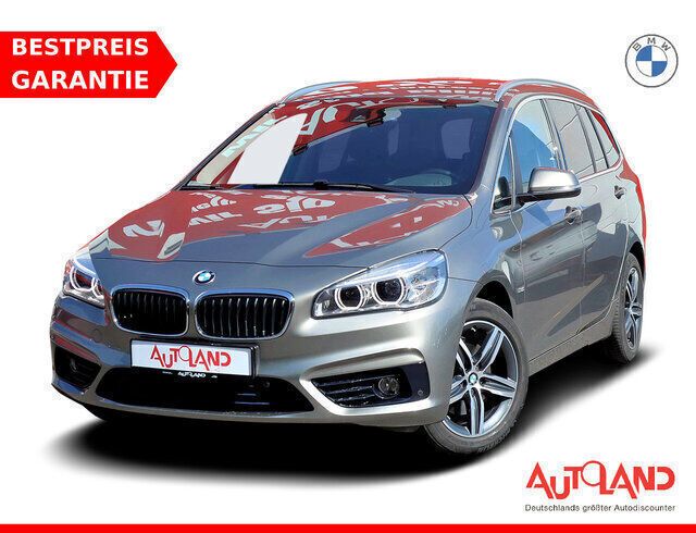 Grau Gebraucht 2017 BMW 218 Gran Tourer Van / Kleinbus | 18.990 € (Fairer Preis) - Bild 1/4
