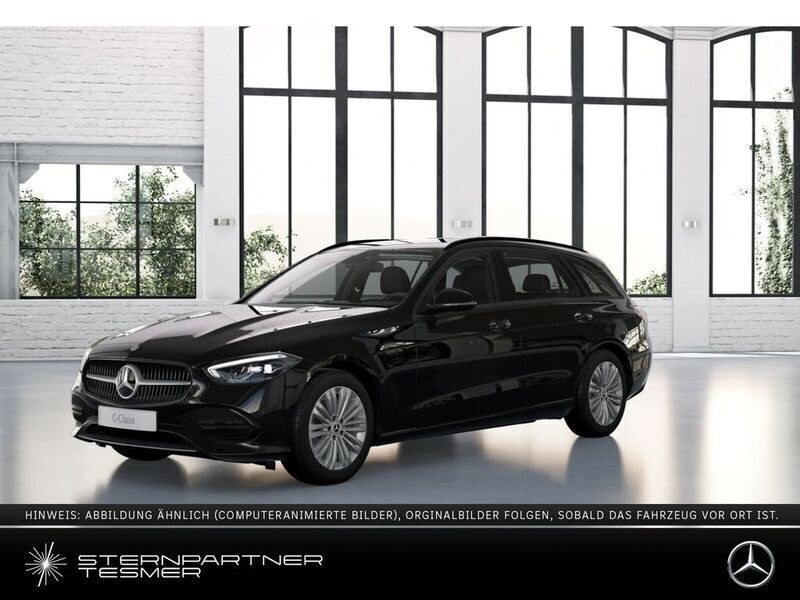 Schwarz Gebraucht 2023 Mercedes C220 Kombi | 29.440 € (Superpreis) - Bild 1/4