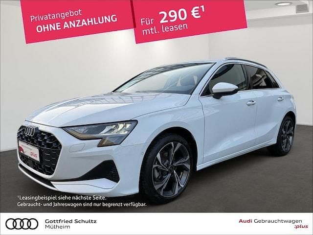 Weiss Gebraucht 2025 Audi A3 Advanced Limousine | 32.510 € (Superpreis) - Bild 1/3