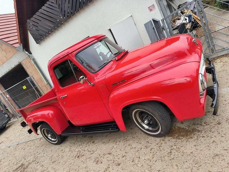 Rot Gebraucht 1953 Ford F100 Abholung | 56.000 € - Bild 1/4