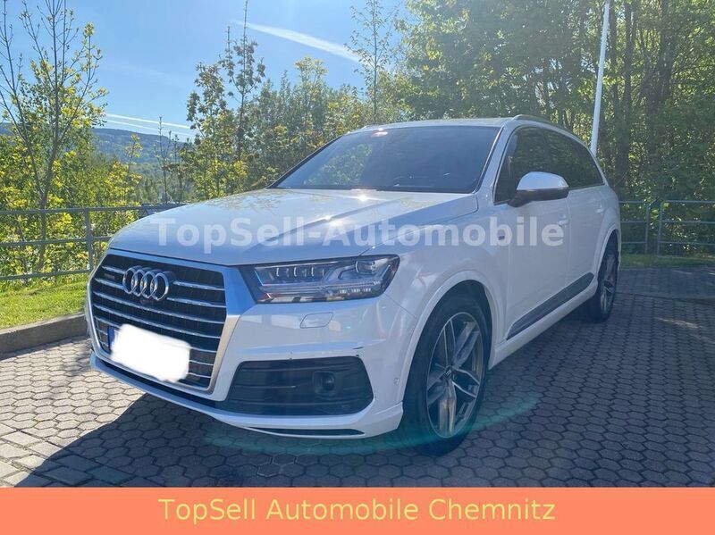 Weiß Gebraucht 2016 Audi Q7 Sport SUV | 33.999 € (Teuer) - Bild 1/4