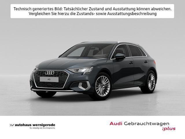 Grau Gebraucht 2024 Audi A3 Sportback Advanced Plus Limousine | 40.939 € - Bild 1/4