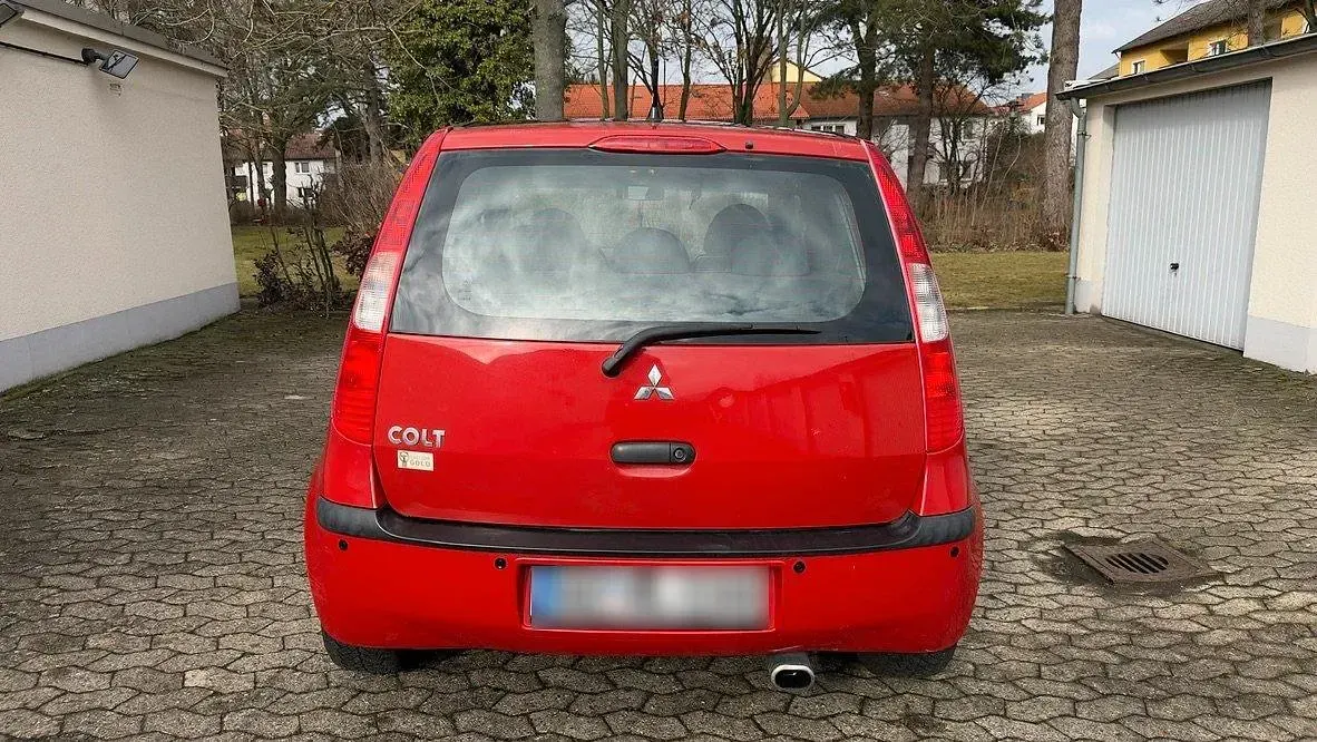 Gebraucht Mitsubishi Colt 95 PS (69 kW) 2005 Rot Kleinwagen