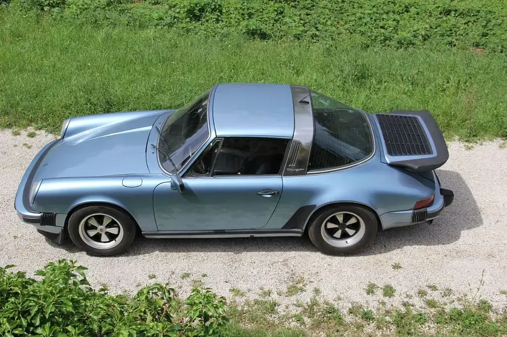 Gebraucht Porsche 911 179 PS (131 kW) 1975 Blau Cabrio