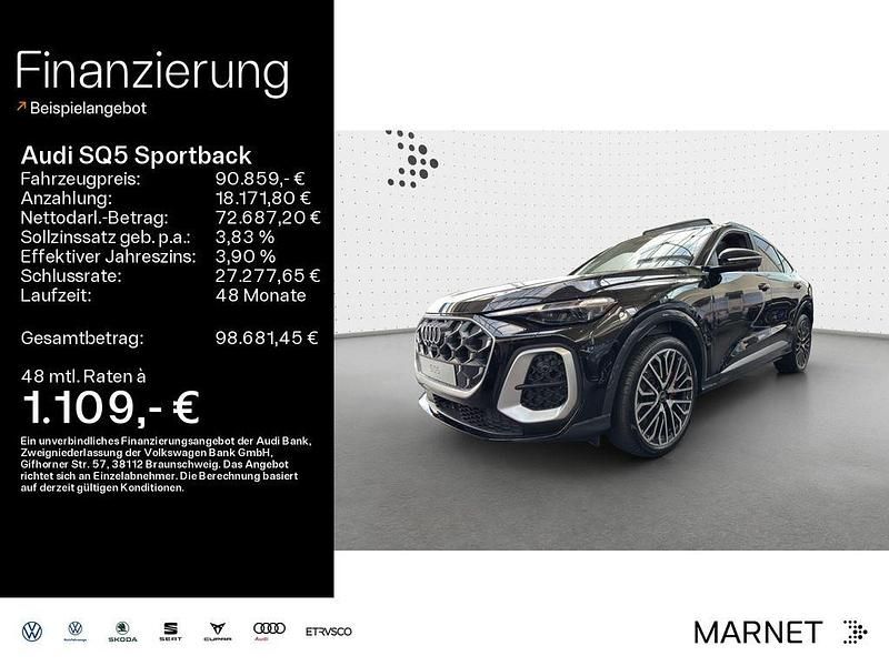 Schwarz Neu 2025 Audi SQ5 Sportback Sport SUV | 90.859 € (Fairer Preis) - Bild 1/4